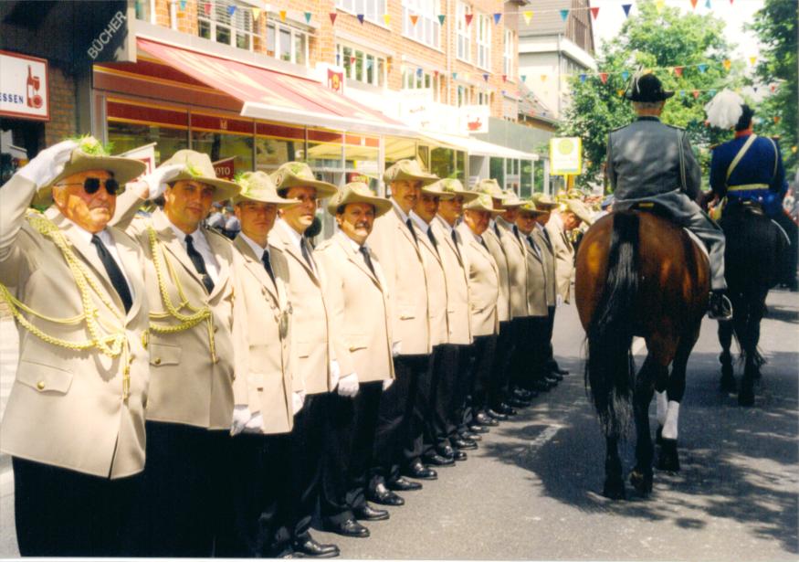 Büdericher Schützenfest 1905